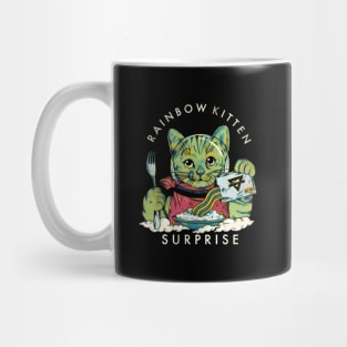 Rainbow Kitten Surprise Mug